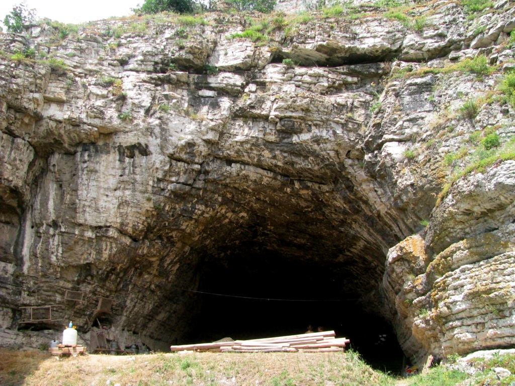 Kozarnika cave, Bulgaria, July 2013