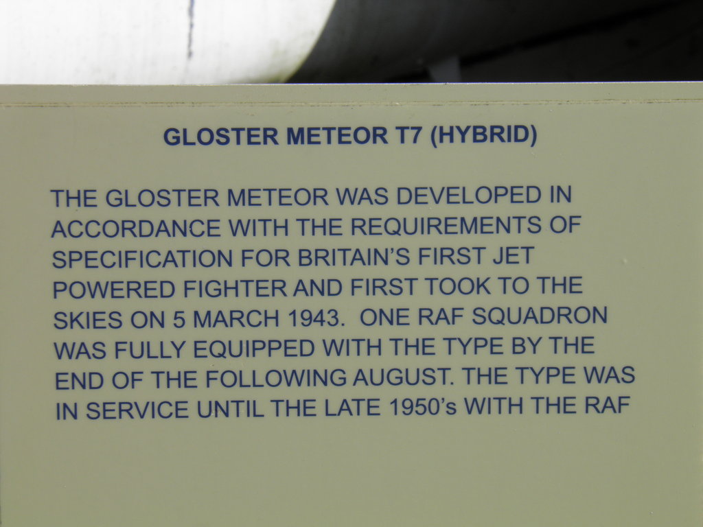 GLOSTER METEOR T7 (HYBRID)