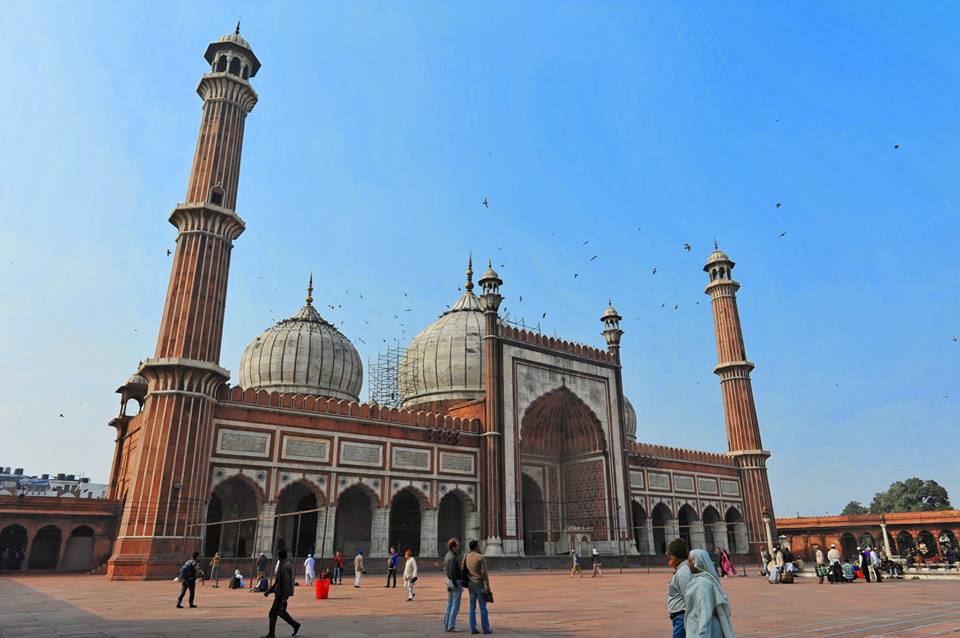 Джамията Jama Masjid, Ню Делхи, Индия.