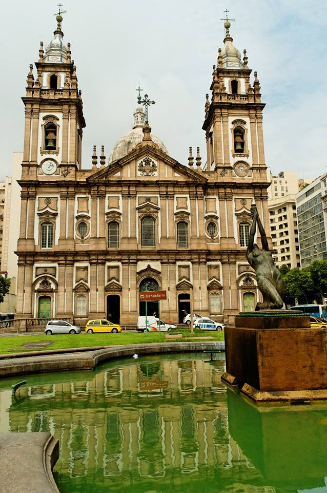 Igreja de Nossa Senhora da Candelaria. Rio de Janeiro, Brazil.