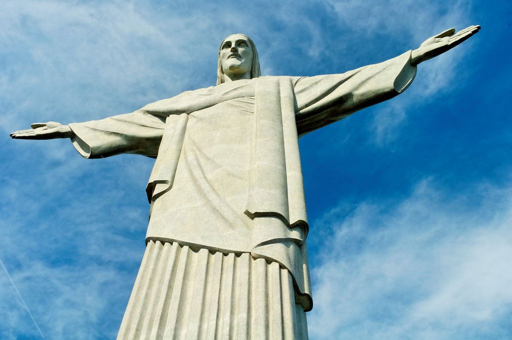 The statue of Cristo Redentor