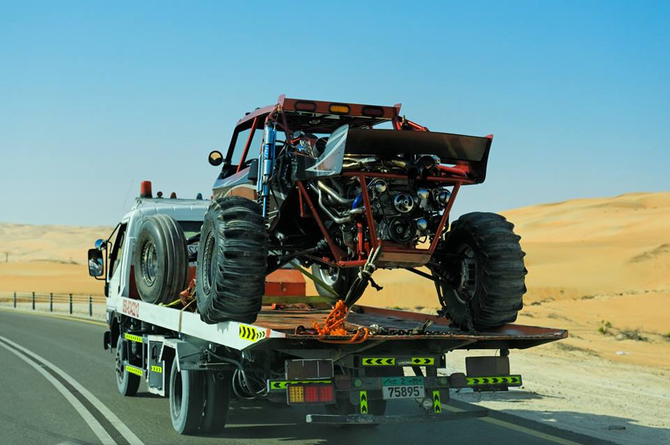 Desert Dragster (see Tal Mireb Dune photo). Rub' al Khali, UAE