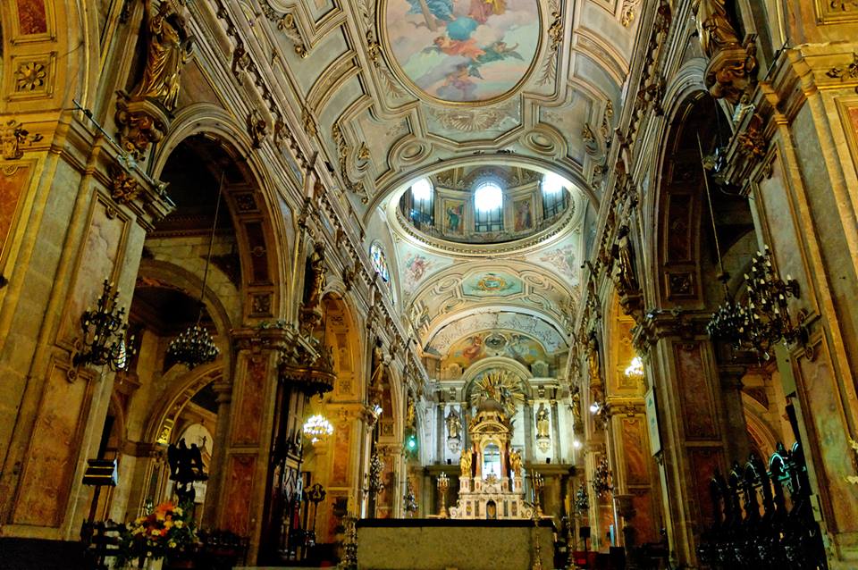 The Metropolitan Cathedral in Santiago de Chile