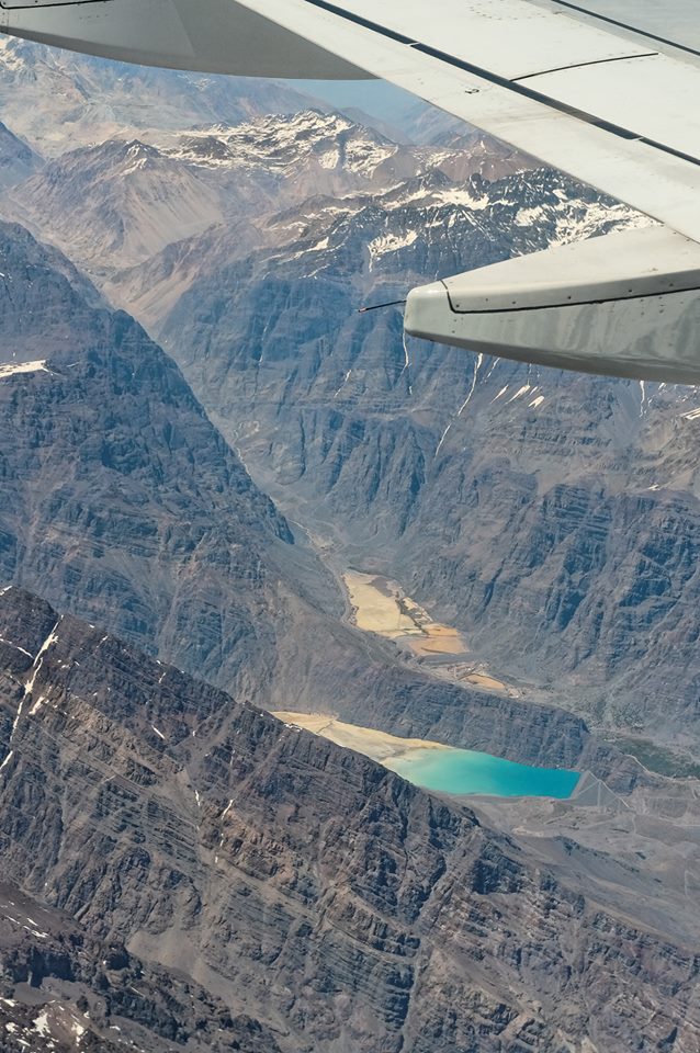 A lake in the high Andes