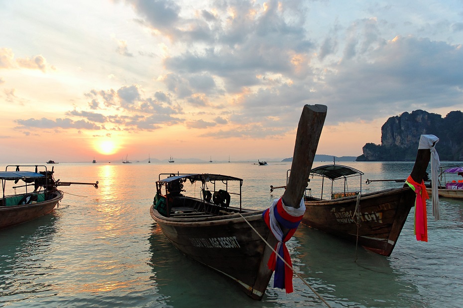 Sunset at Railay Beach West