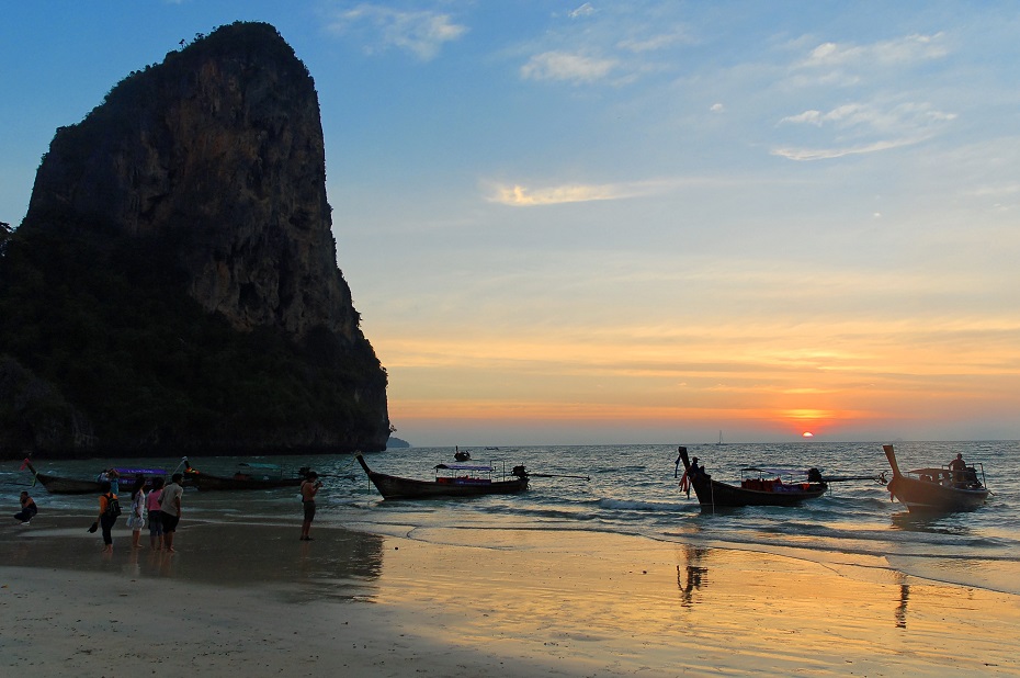 Sunset at Railay Beach West