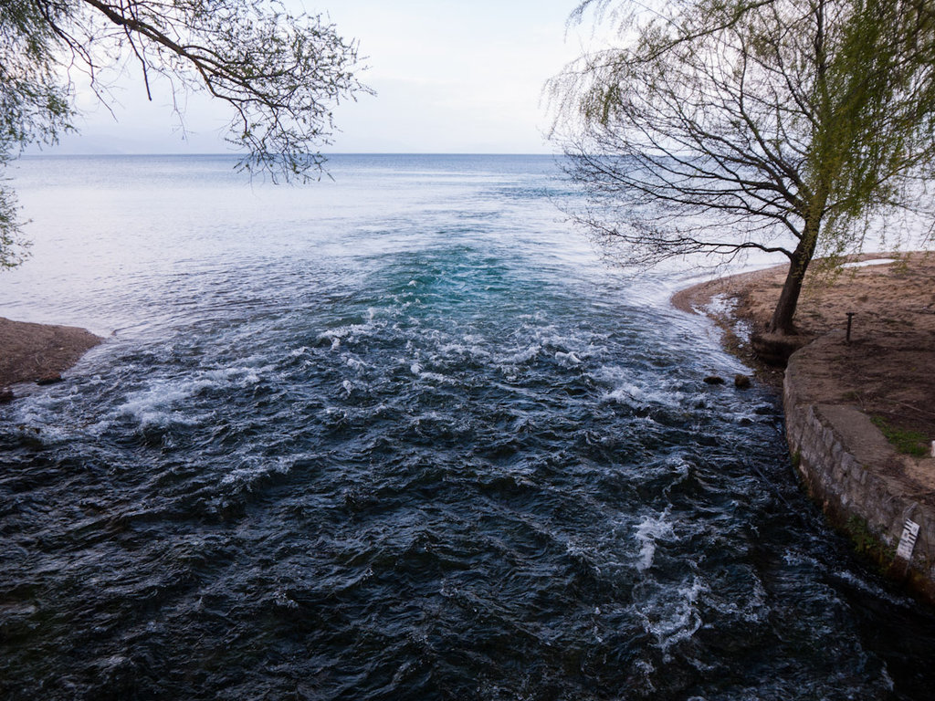 Един от изворите на Охридското езеро
