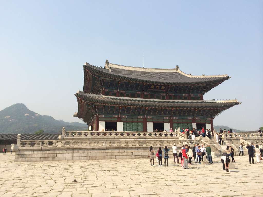 дворецът Gyeongbokgung