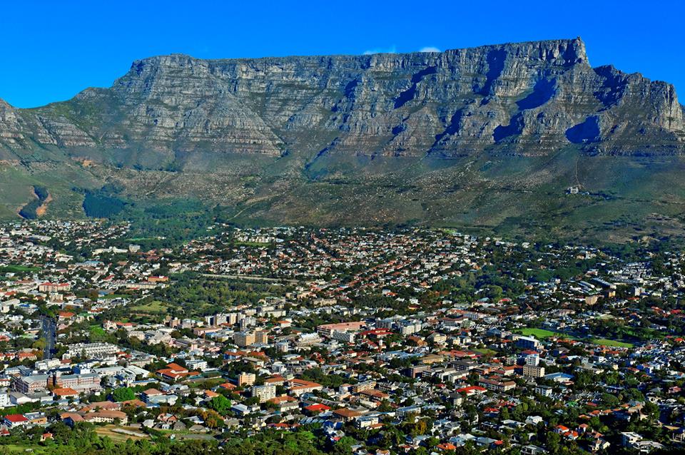 Table Mountain and the City Bowl, Cape Town