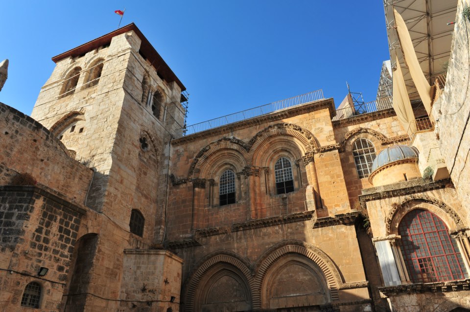The Church of the Holy Sepulchre.