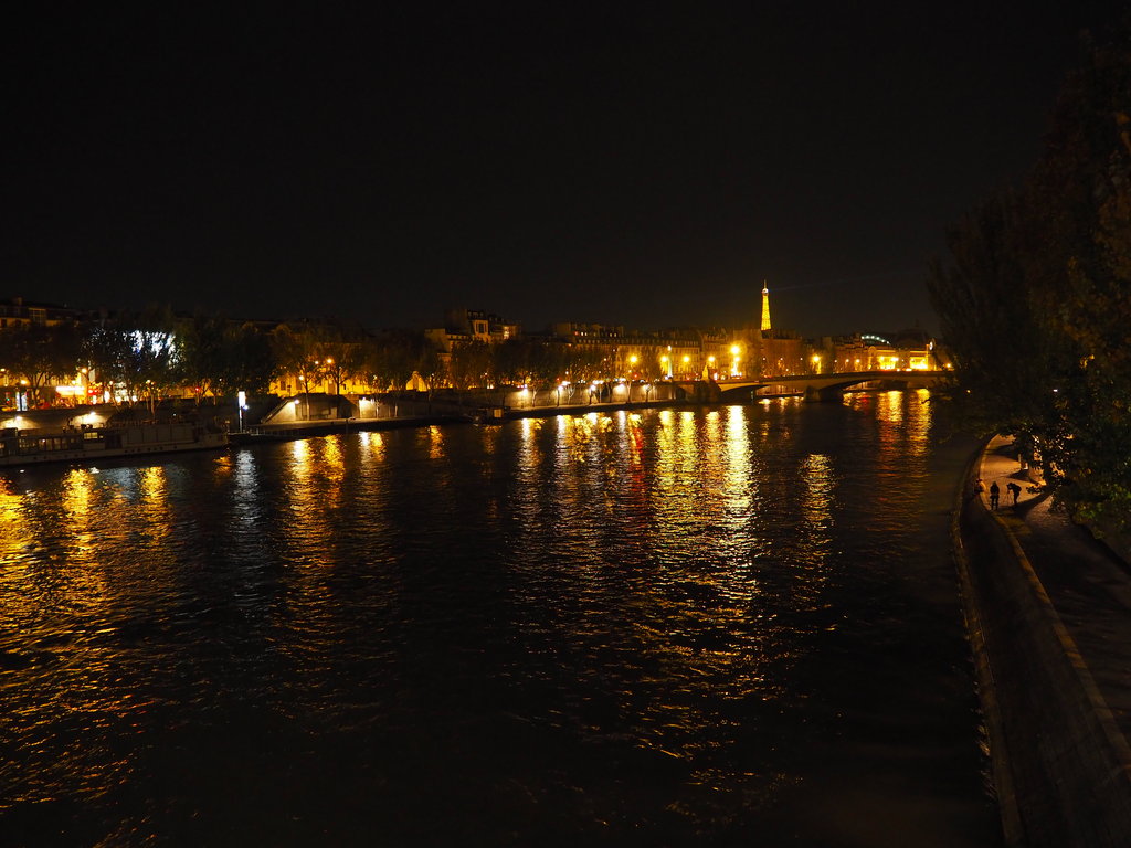 Сена, изглед от Pont des Arts