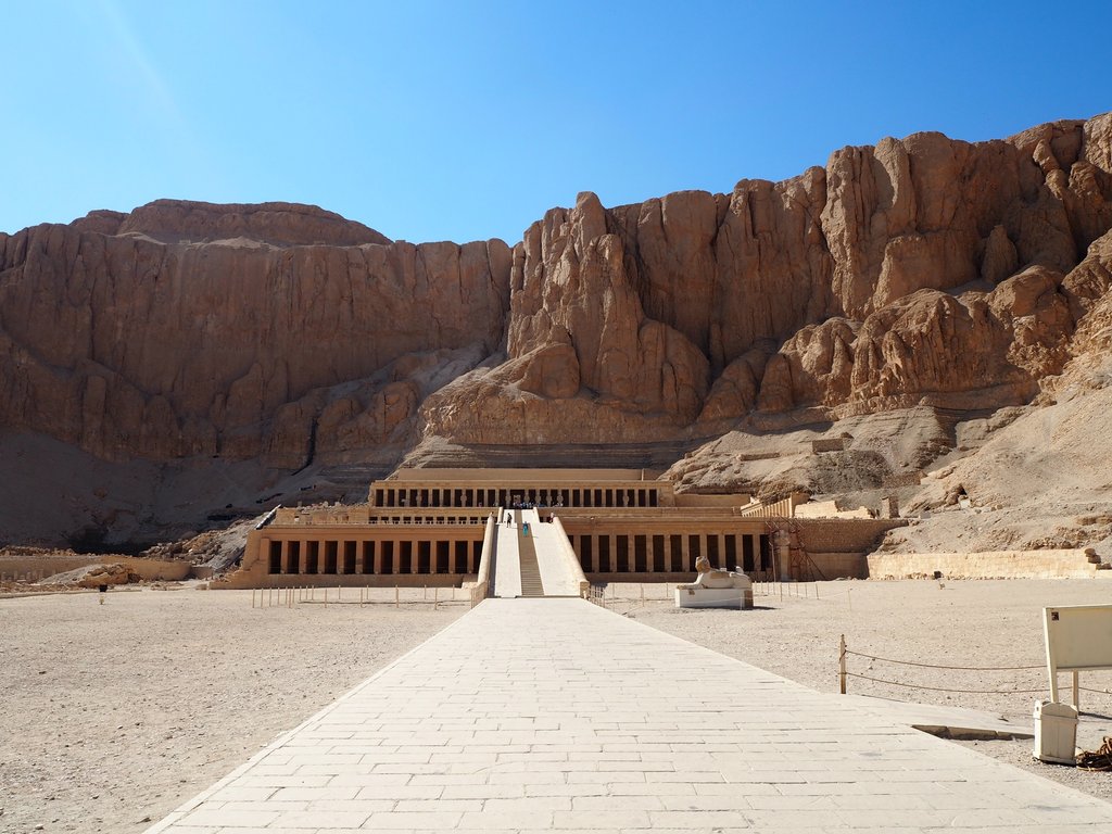Храмът на Хатшепсут, Луксор, Египет