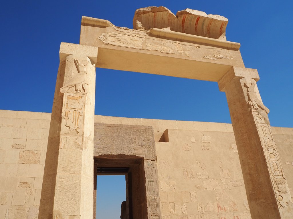 Храмът на Хатшепсут, Луксор, Египет