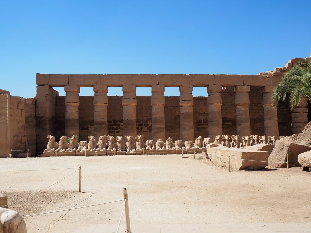 Сфинксове, Храмов комплекс Карнак, Луксор, Египет