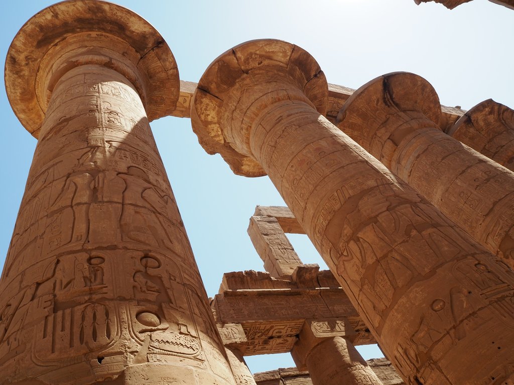 Колони, Храмов комплекс Карнак, Луксор, Египет