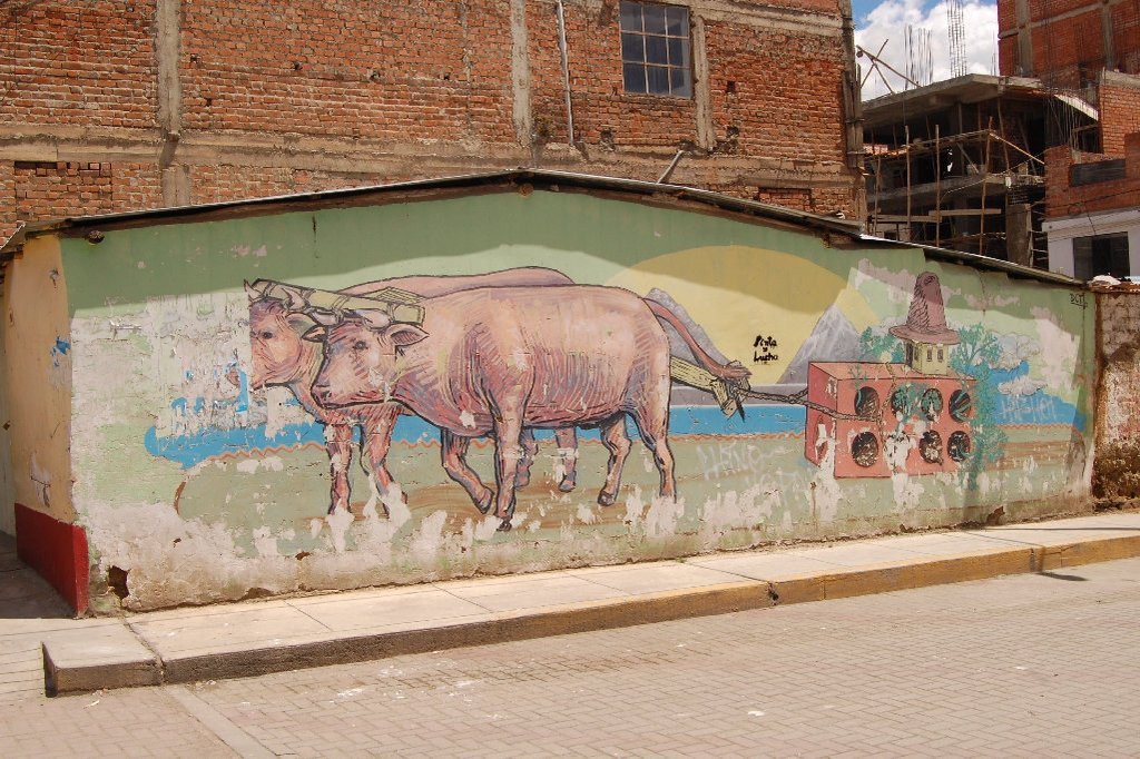07_Street art in Huaraz
