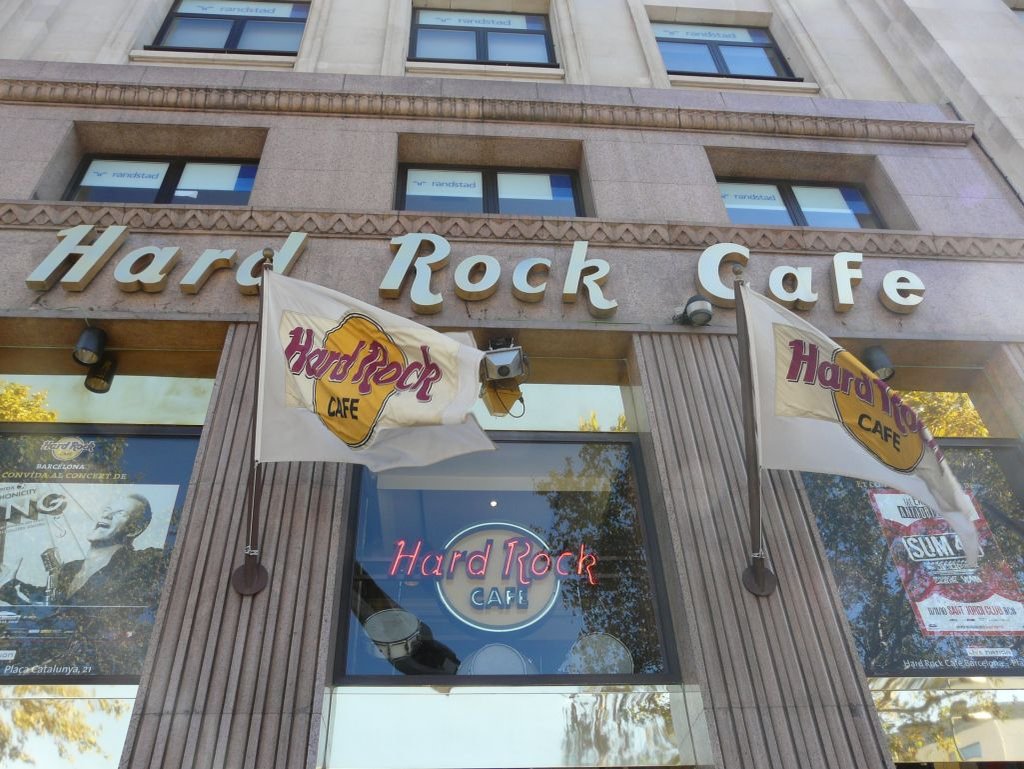 Hard Rock Cafe Barcelona.
