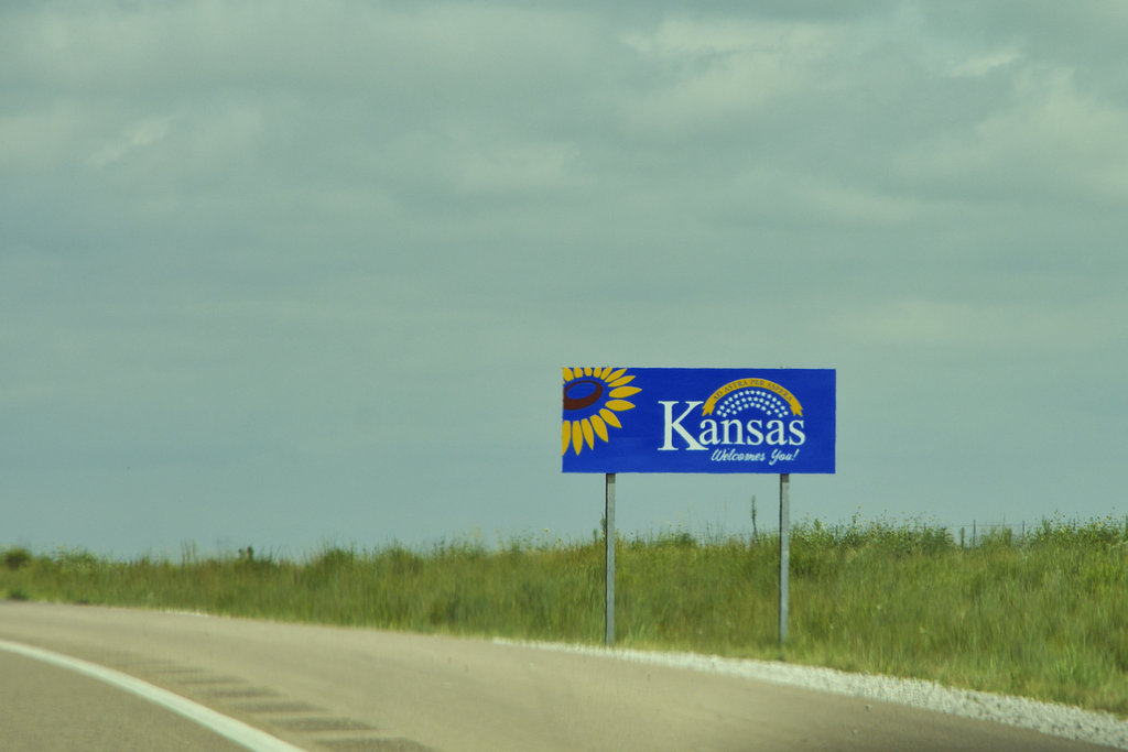 Entering Kansas