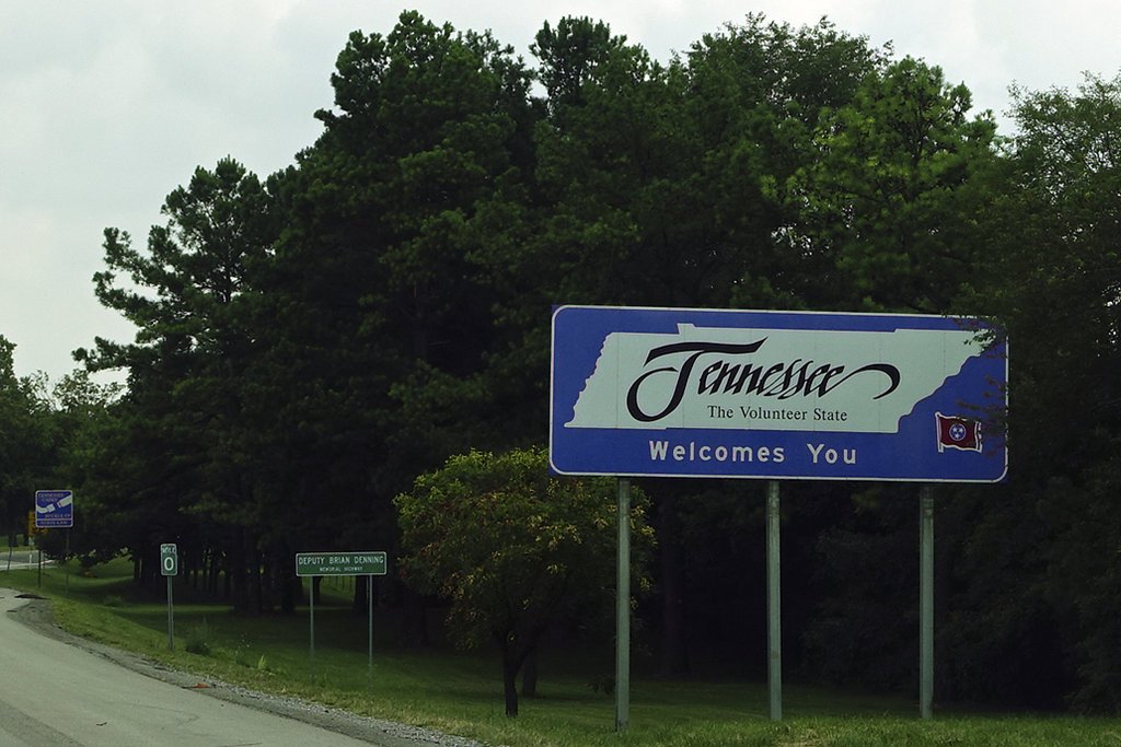 Entering Tennessee