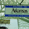 Entering  Arkansas