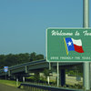 Entering Texas