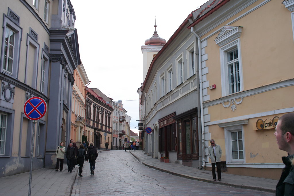 По уличките на стария Вилнюс