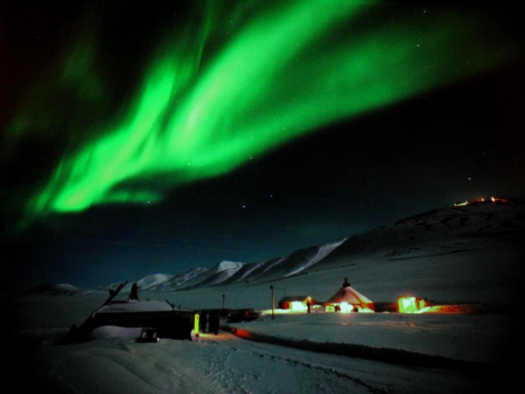 Longyearbyen, Svalbard, January 2011