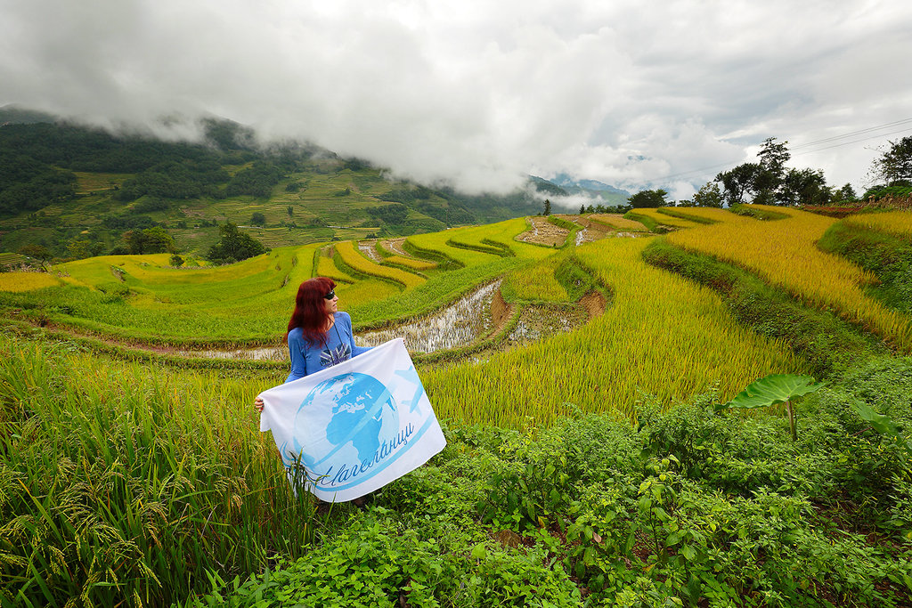 Rice terraces, Yunnan, China