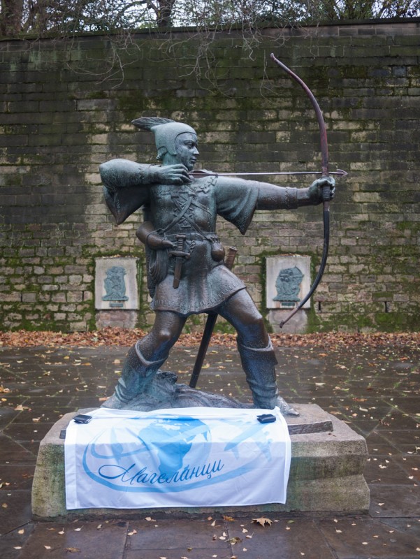 Статуята на Робин Худ - Нотингам