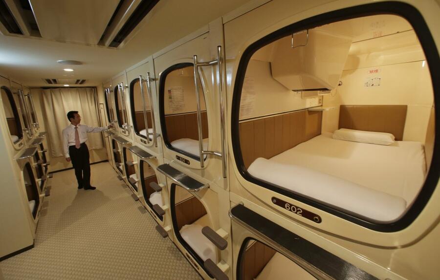 capsule-hotels-were-originally-meant-for