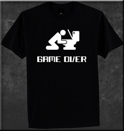 Резултат с изображение за „game over t-shirt drunk“