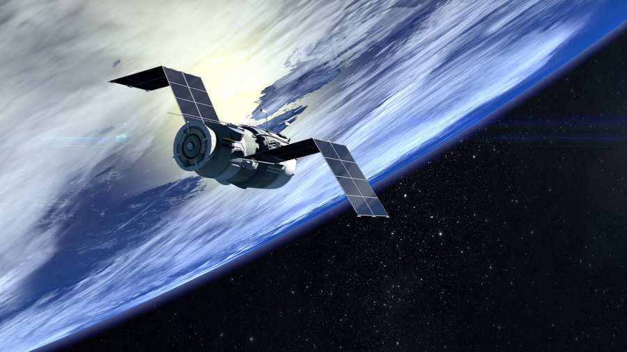 satellite-the-satellite-is-approaching-a