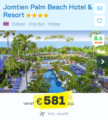 Луд евтино!  9 дни Тайланд в 4 * курорт само € 582 вкл. Закуска и швейцарски полети - 19