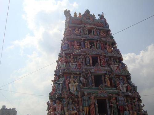 Входа на Sri Mariamman Temple Singapore