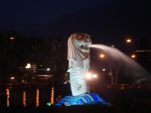 Символът на Сингапур – The Merlion