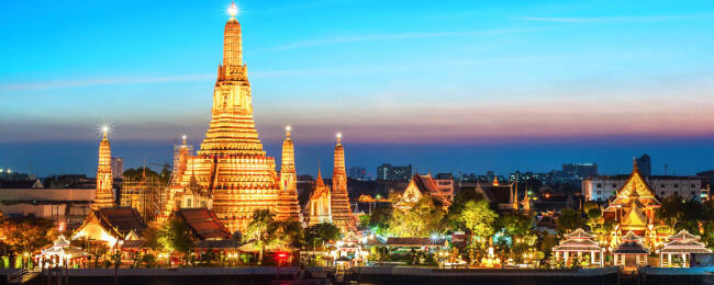 Cheap flights from Switzerland to Thailand from only €291!