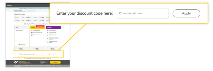 vueling promotion code 2020