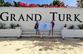 Grand Turk welcome sign, Turks & Caicos