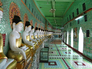 Sagaing Hill temple
