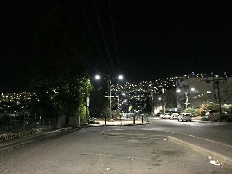 Тибериас- нощна панорама