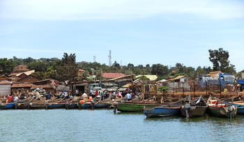 Езерото Виктория, Ентебе, Уганда.